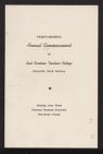 Program for the Thirty-Seventh Annual Commencement of East Carolina Teachers College